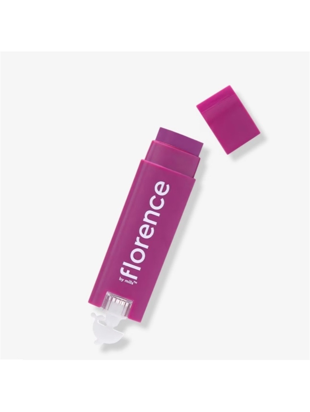 Florence By Mills OH WHALE Tinted Lip Balm - Dragon Fruit & Grape NEW